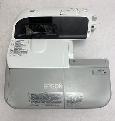 Epson H455A LCD Lamp Projector - No Remote Missing Port Cover 1478 Lamp Hours