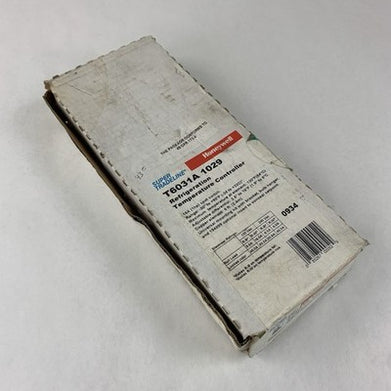 Honeywell T6031A 1029 Refrigeration Temperature Controller -30°F To +90°F UL