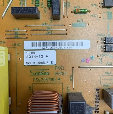 Konica Minolta 2014-12 A 1H600L Power Supply Board for 454e