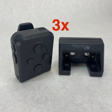 Digital Ally DWM1000RMT Remote & Cradle For DVM Lot of 3