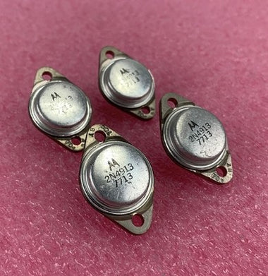 Motorola 2N4913 Bipolar Transistor 7713 (Lot of 4)