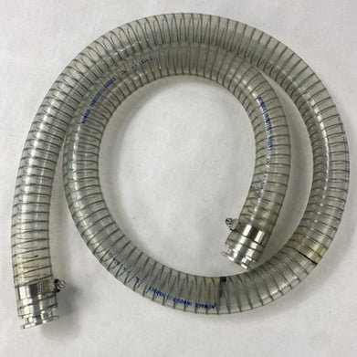 Newage Vardex 1.250 ID x 1.634 OD 5.5ft Steel Wire Reinforced PVC Suction Hose