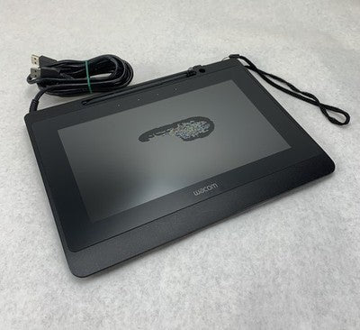 Wacom DTU-1141B 10.1" Full HD Drawing Tablet w/ Cord - Tested Screen Damage