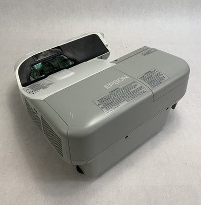 Epson H455A LCD Lamp Projector - No Remote Missing Port Cover 1478 Lamp Hours