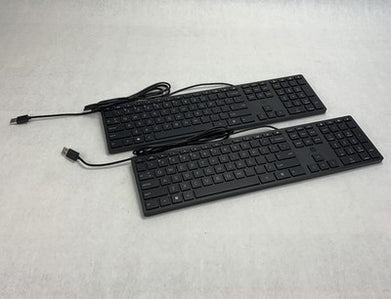 HP TPA-D002K L96909-001 USB-Wired Desktop Keyboard (Lot of 2)