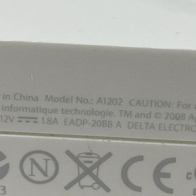 Genuine OEM Apple A1202 Charger 12V 1.8A 22W AC Adapter Lot of 3