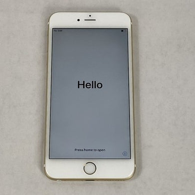 Apple iPhone 6 Plus A1524 128GB Unlocked 5.5" Gold IOS 12.5.7