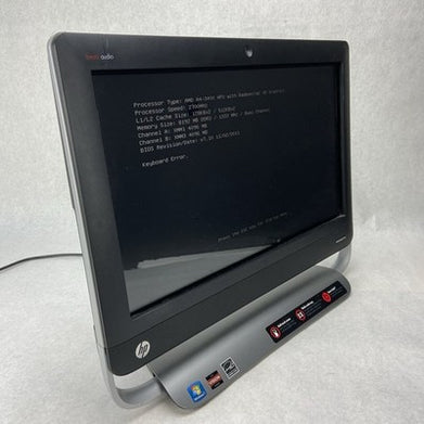 HP TouchSmart 320-1030 AIO AMD A4-3400 2.7GHz 8GB RAM No HDD No OS No AC