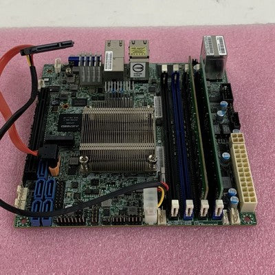 Supermicro X10SDV-6C-TLN4F Mini-ITX Xeon D-1528 1.9 GHz 32 GB Ram