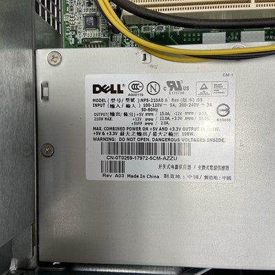 Dell Optiplex 170L SFF Intel Pentium 4 3.2GHz 1GB RAM No HDD No OS