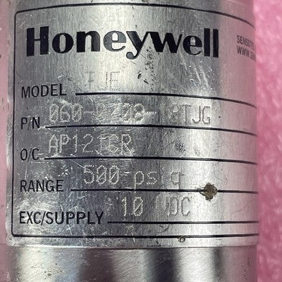 Honeywell TJE Used Untested