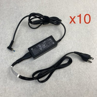 HP TPN-CA14 45W 19.5V 2.31A Blue Tip Charger AC Adapter (Lot of 10)