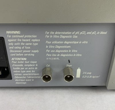 Siemens Rapidlab 248 Ph Gas Analyzer - Parts or Repair