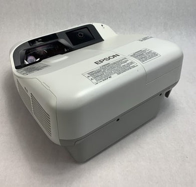 Epson BrightLink 595Wi H599A LCD Lamp Projector 3133 Lamp Hours - No Remote