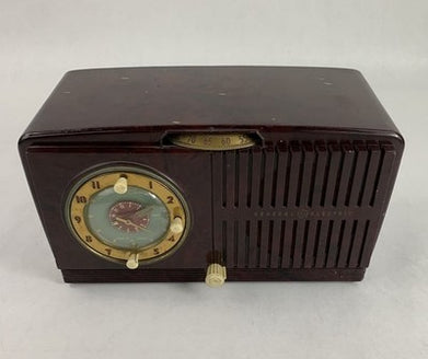 GE General Electric 515 Vintage Radio Alarm Clock - Parts or Repair