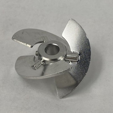 Unbranded Bioreactor 3-Blade Propeller Ø 53mm 10mm Shaft