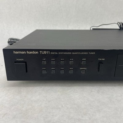 HarmanKardon TU911 Digital Synthesized Quartz-Locked Tuner