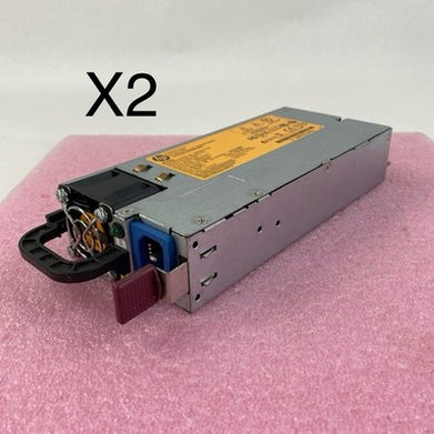 HP HSTNS-PL29 750W Power Supply Lot of 2