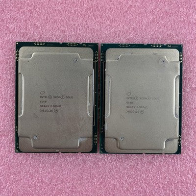Xeon Gold 6140 SR3AX Intel 18-Core 2.3 GHz Skylake Processor Tested Lot of 2x