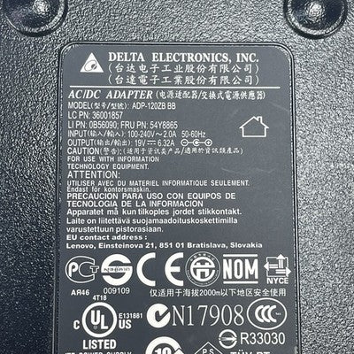 Delta ADP-120ZB-BB RB - AC Adapter, 120W Lot of 8