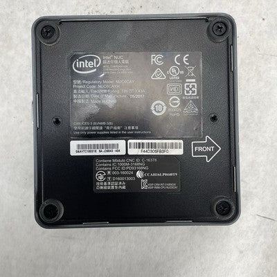 Intel NUC Micro NUC6CAY Celeron J3455 1.50 GHz 1x4 GB RAM No SSD No OS