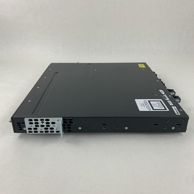 Cisco WS-C3750X-24P-S V02 24 Port PoE Gigabit Switch Tested Reset
