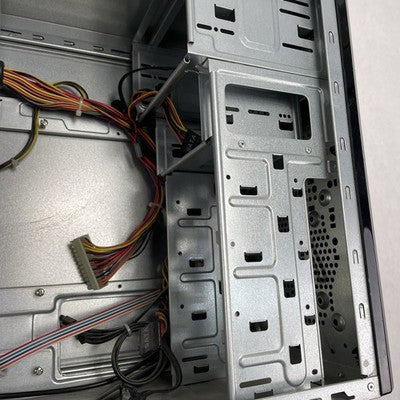 APEX TX-606-U3 MicroATX Computer Case Barebones 300W Allied Power Supply Tested