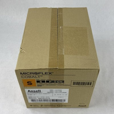 Ansell Cobalt N191 Powder Free Nitrile Examination Gloves Small - 1000 Count