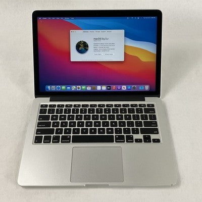Apple MacBook Pro A1502 2013 Retina 13" 2.70 GHz i5 8 GB RAM 250GB SSD os11.7.10