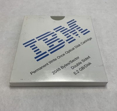 IBM 59H4791 Double Sided Permanent Write Once Optical Disk Cartridge (Lot of 5)