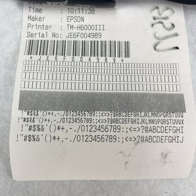Epson TM-H6000III M147G Monochrome Thermal Receipt POS Printer