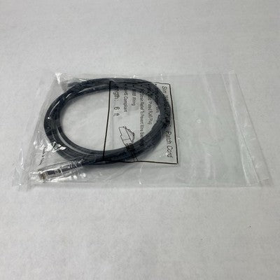 Slim 28AWG UTP Cat6 Patch Cord 6ft Black (Lot of 10)