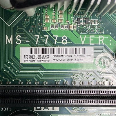 HP Pavilion P6-2330 MT AMD A6-5400K 3.6GHz 4GB RAM No HDD No OS