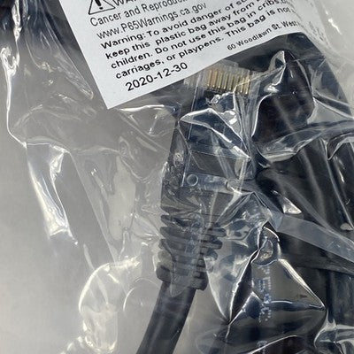 Legrand 576-135-020 20FT Black Snagless C6 CM (Lot of 10)