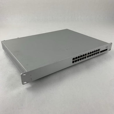 Cisco Meraki MS250-24P 24-Port Gigabit Switch Tested Reset Dented Cover
