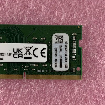 Kingston 16 GB KCP426SS8/16 DDR4-2666 SoDIMM 1Rx8 CL19 Laptop Memory Ram