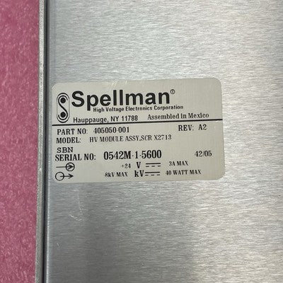 HP SCR Module Assy 450021-001 SPELLMAN HV MODULE SCR X2713 / 405050-001 REV.A2