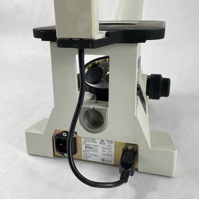 Nikon Eclipse TS100 Inverted Microscope ELWD 0.3 T1-SNCP w/ C-W10xA/22 Eyepieces
