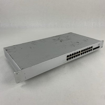 Cisco Meraki MS210-24P 28-Port Fully Managed Ethernet Switch Reset Tested