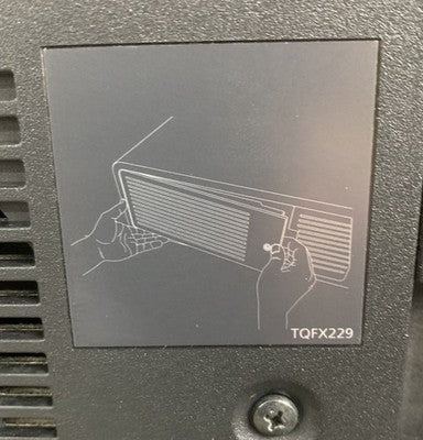 Panasonic PT-DZ10KU WUXGA DLP Lamp Projector - Tested No Lens No Remote