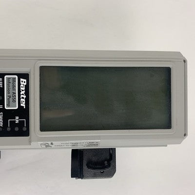 Baxter AS50 IM8550 Infusion Pump Powers Reset No Batteries No Charger Bad Rubber