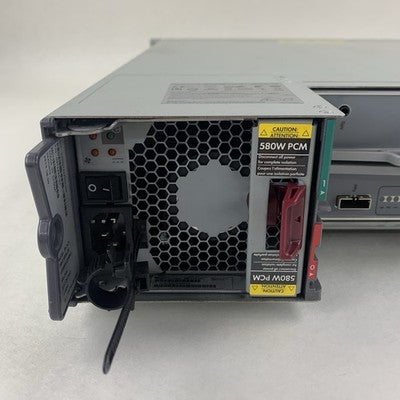 HP 3PAR Drive Shelf M6710 Controller w/ 14 Caddies 2x QR491 Cards 2x PSU No HDDs