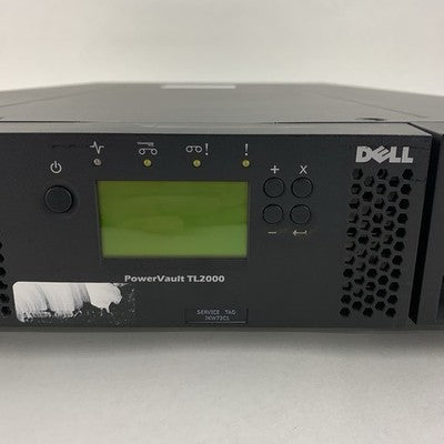 Dell TL2000 PowerVault TL2000 Tape Deck Drive 2U No Drives Bad Command Response