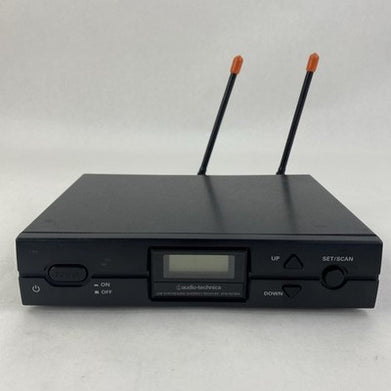 Audio Technica ATW-R2100bI UHF Synthesized Diversity Receiver Power Tested
