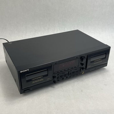 Sony TC-WR565 Stereo Dual Cassette Deck For Parts Or Repair
