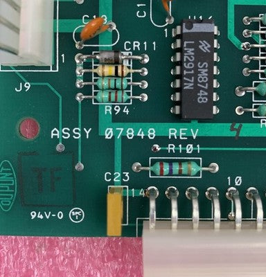 DuPont 07848 R101 Circuit Board Assembly Card