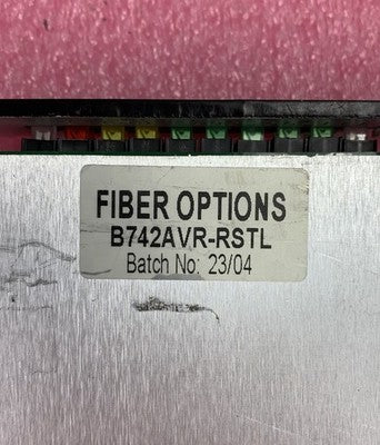 GE Fiber Options B742AVR-RSTL Digital Audio/Video Transmitter