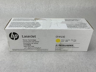 HP LaserJet CF412JC Yellow Toner Cartridge Exp. Oct 2022