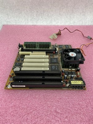 ELPINA V5.2A Socket 7 AT Motherboard Intel Pentium MMX 199.71MHz 64MB RAM