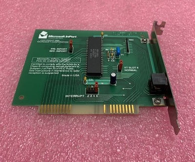 Microsoft InPort 800-255-018 Rev: G C3K6P8 Vintage Adapter Card